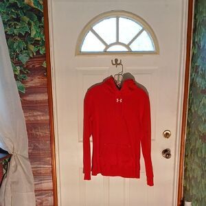 Under Armour Bold Red Pullover Hoodie RL21